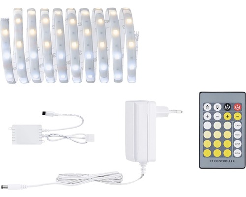 MaxLED 250 Kant-en-klare strip basisset IP44 3 m 690 lm 2700 90 gecoate LED's Tunnable White 24V Smart Home compatibel na uitbreiding