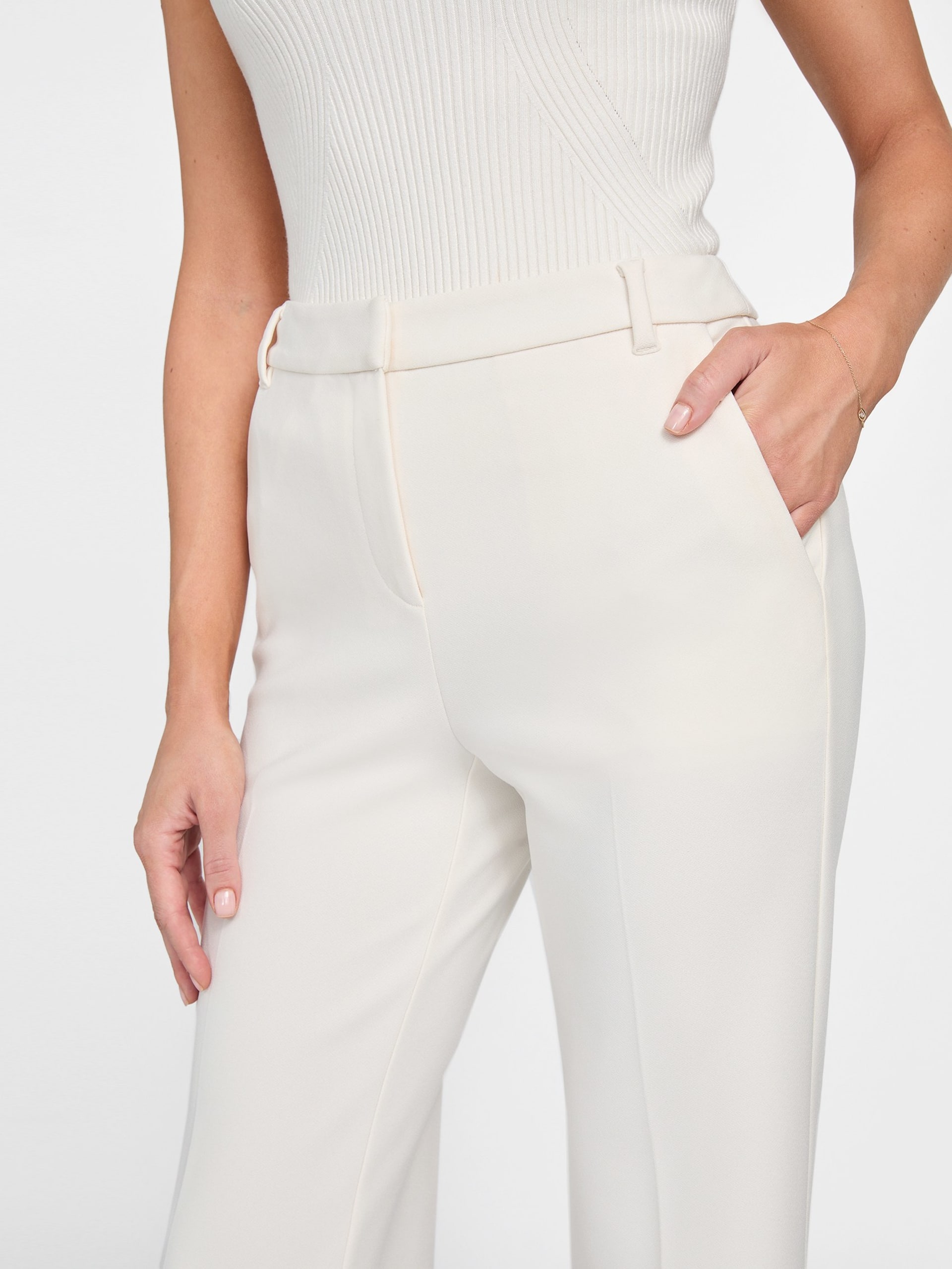 Calça Eco Lia de perna reta