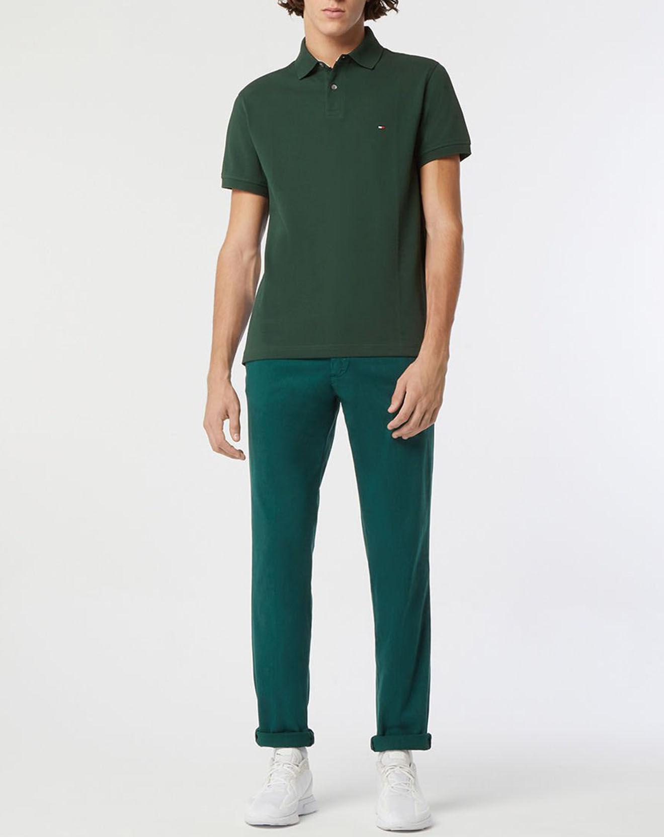 Tommy Hilfiger Polo regular 1985 vert foncé