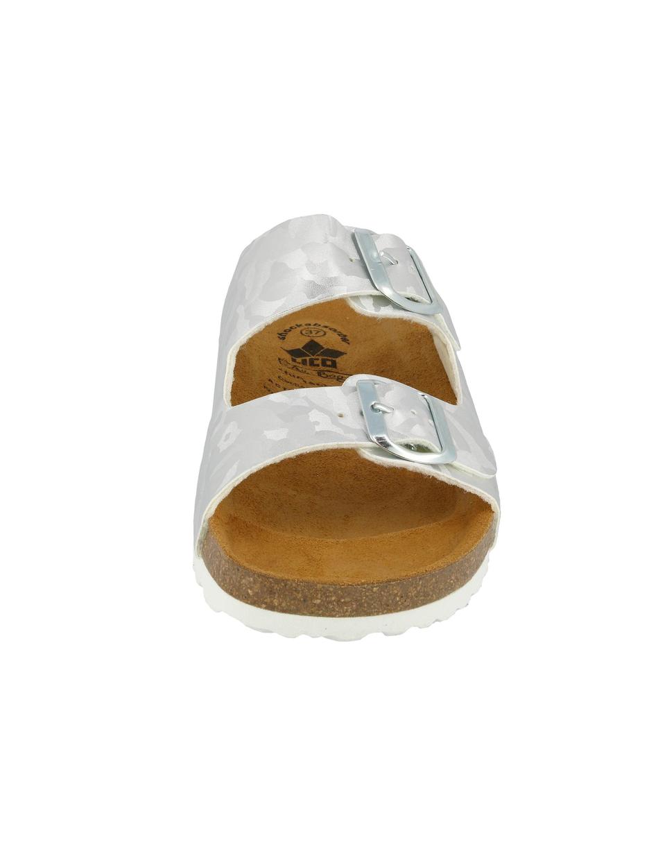 Pantolette Bioline Platino