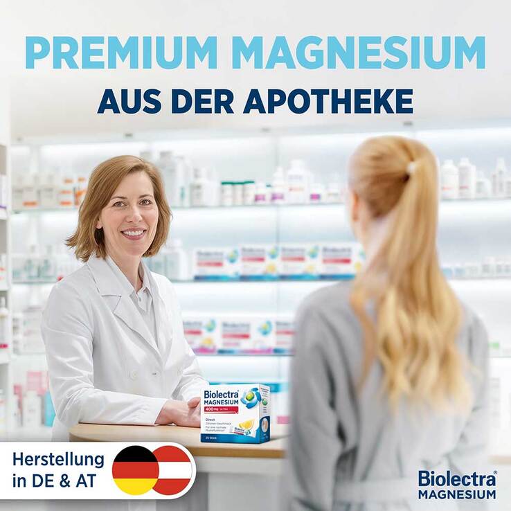 Biolectra Magnesium 400 mg ultra Direct Zitrone, 60 St
