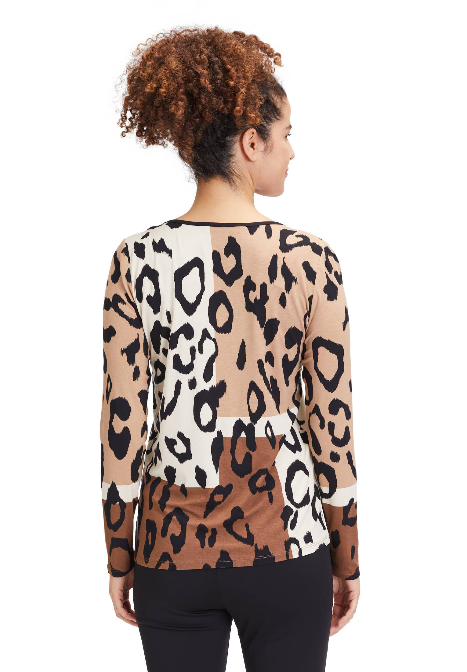 Betty Barclay| Damen Langarmshirt mit Animal-Print
