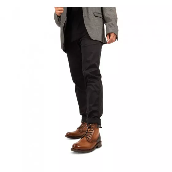 Bottines COGNAC DENIM SIDE CUIR