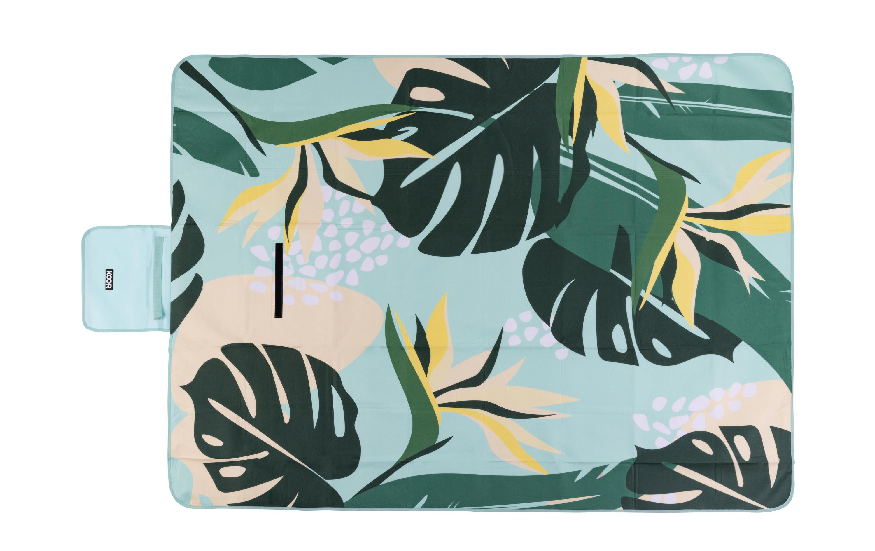 Picknickdecke Jungle 150 x 200 cmModische Picknick-Decke in sommerlichen Trendfarben