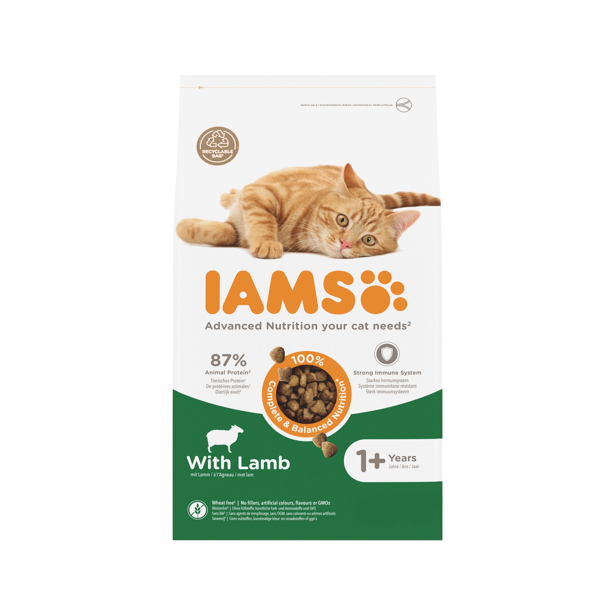 IAMS for Vitality Adult Lamb & Chicken