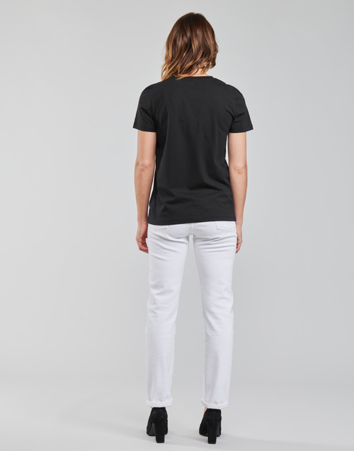 Tommy Hilfiger - HERITAGE HILFIGER CNK RG TEE - Noir