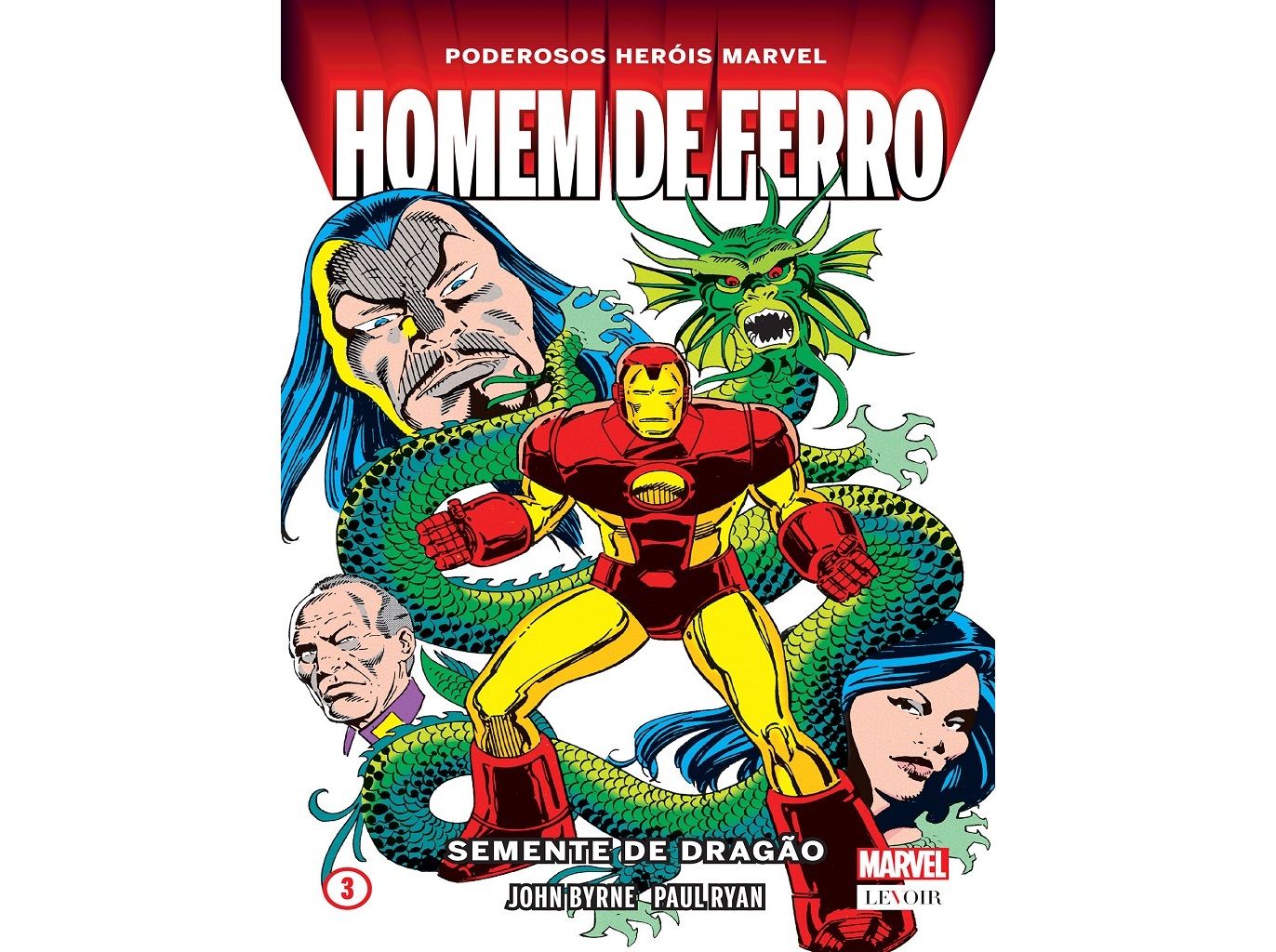 LIVRO HOMEM DE FERRO A SEMENTE DO DRAGÃO