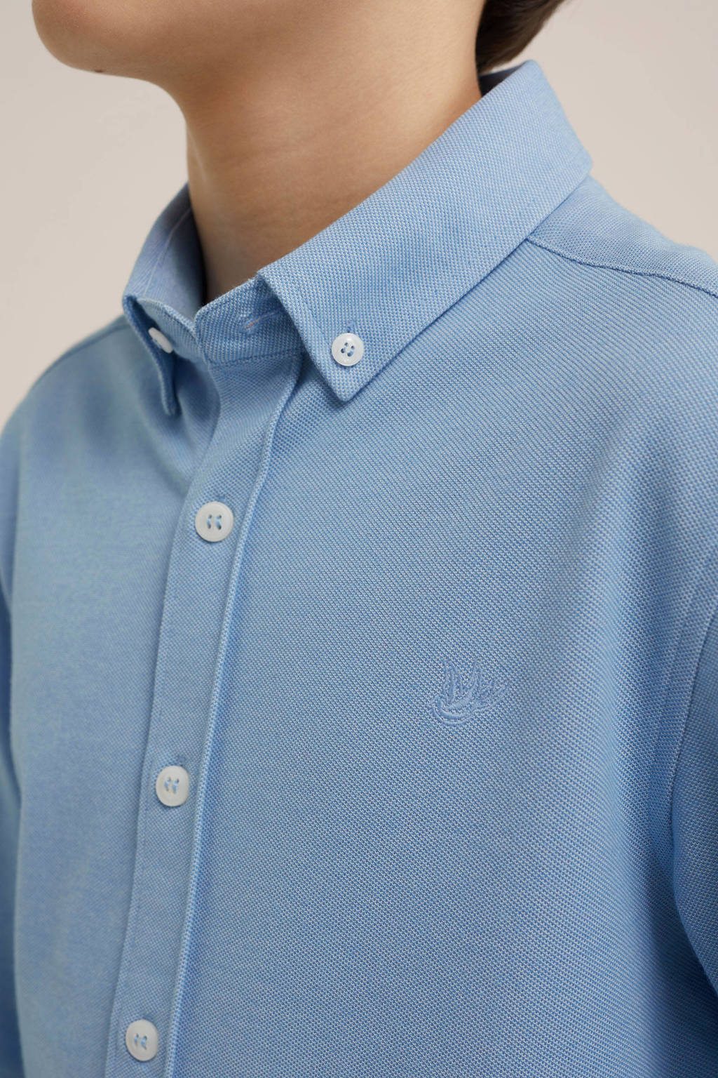 WE Fashion overhemd blauw