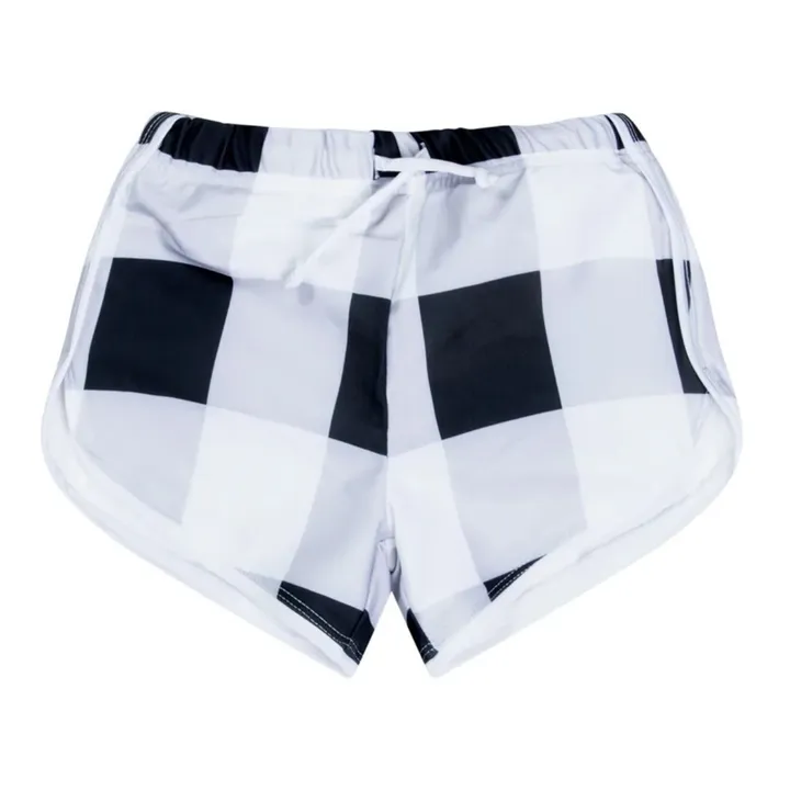 Juillet Juillet Short de Bain Anti-UV Flamands Vichy | Noir