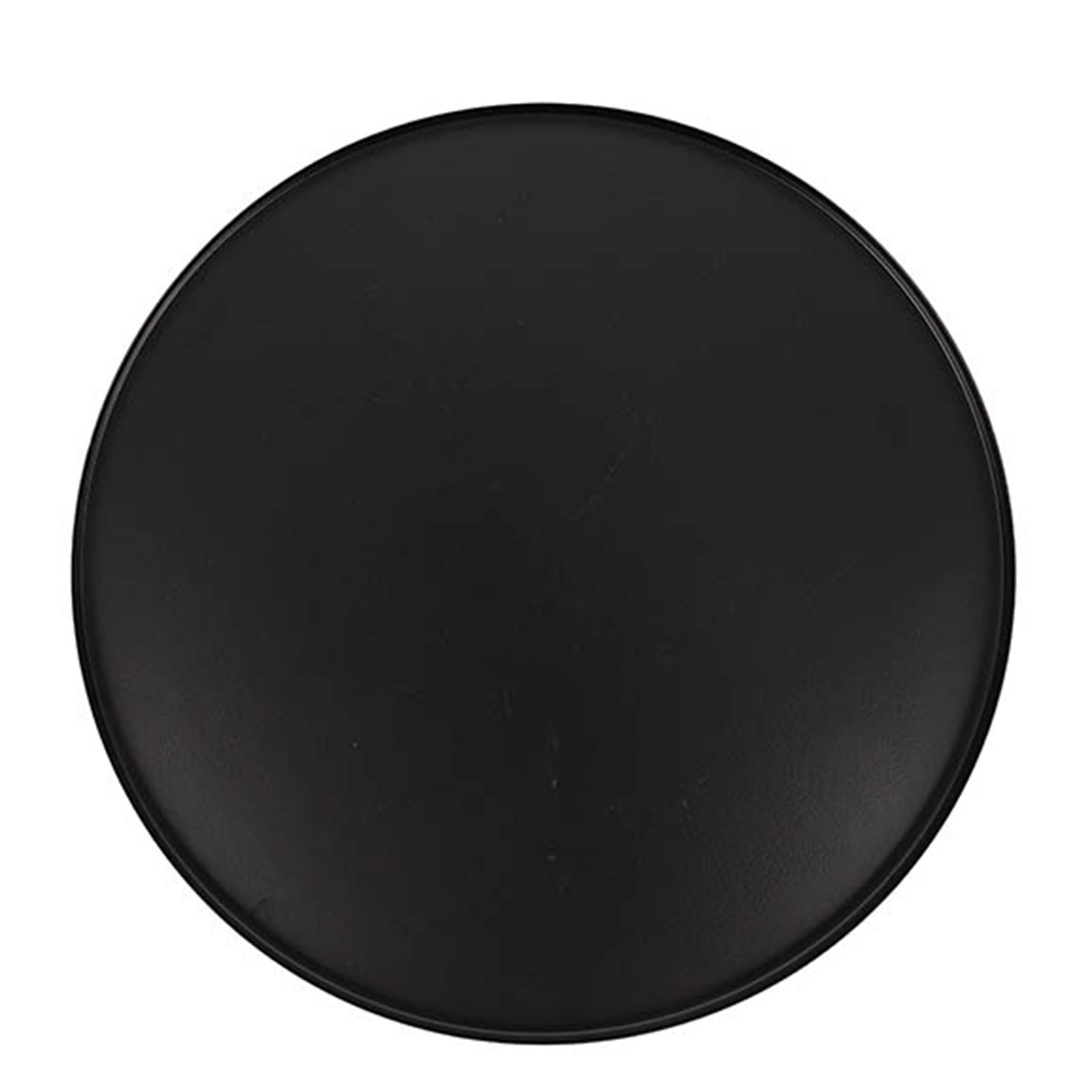 Beistelltisch - schwarz - Metall - Ø 42 cm