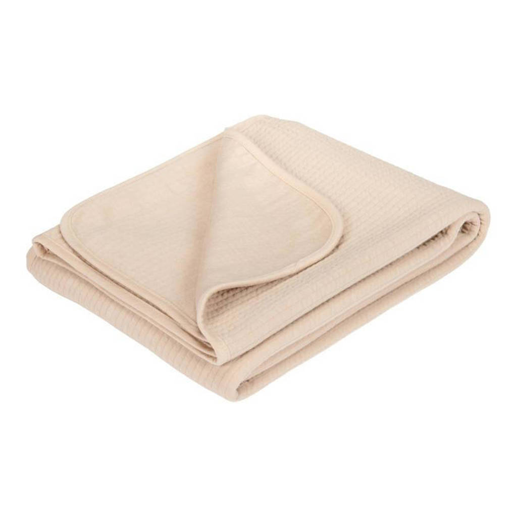 zomer ledikantdeken Pure Beige