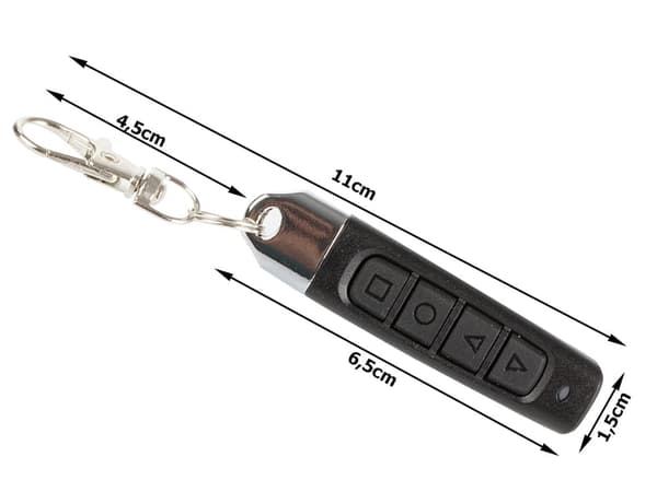 Universal Fjernkontroll 433,92 MHz - Fast kode – Garasjeport
