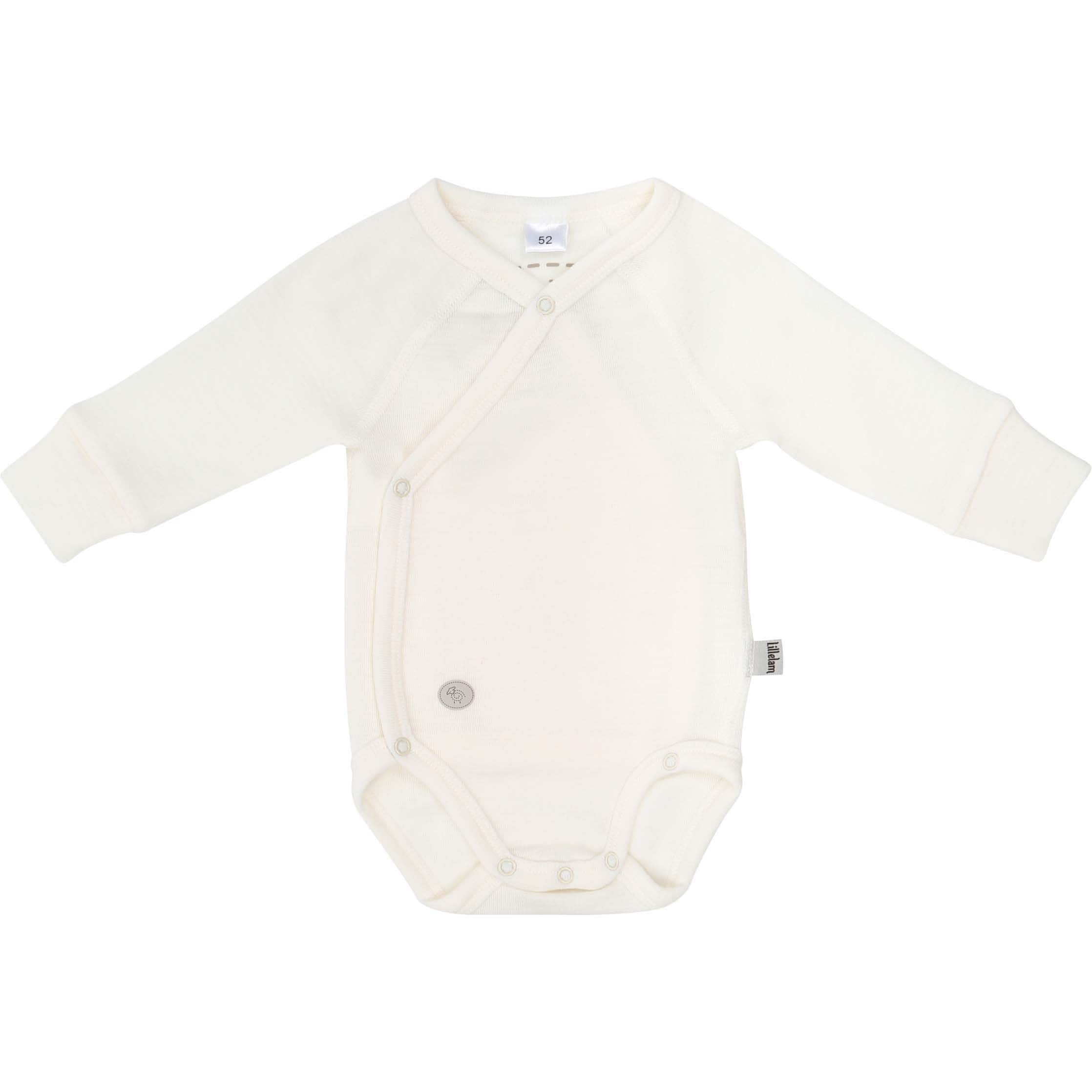 Lillelam Ullbody Mini<br>Omslagsbody i super myk 100% merinoull!