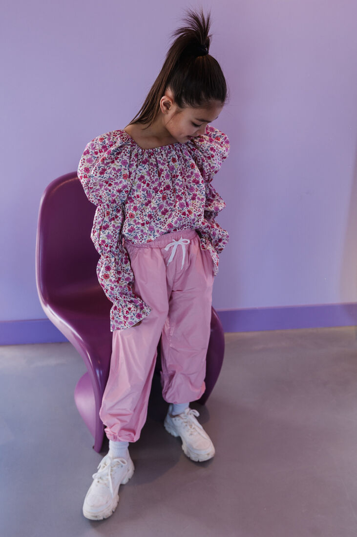 Salty Stitch lichtroze salty stitch cargobroeken parachute pants - licht roze