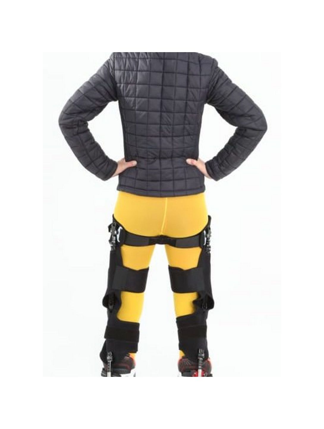 Exoskeleton silver (55-85kg) ski-brace unisex
