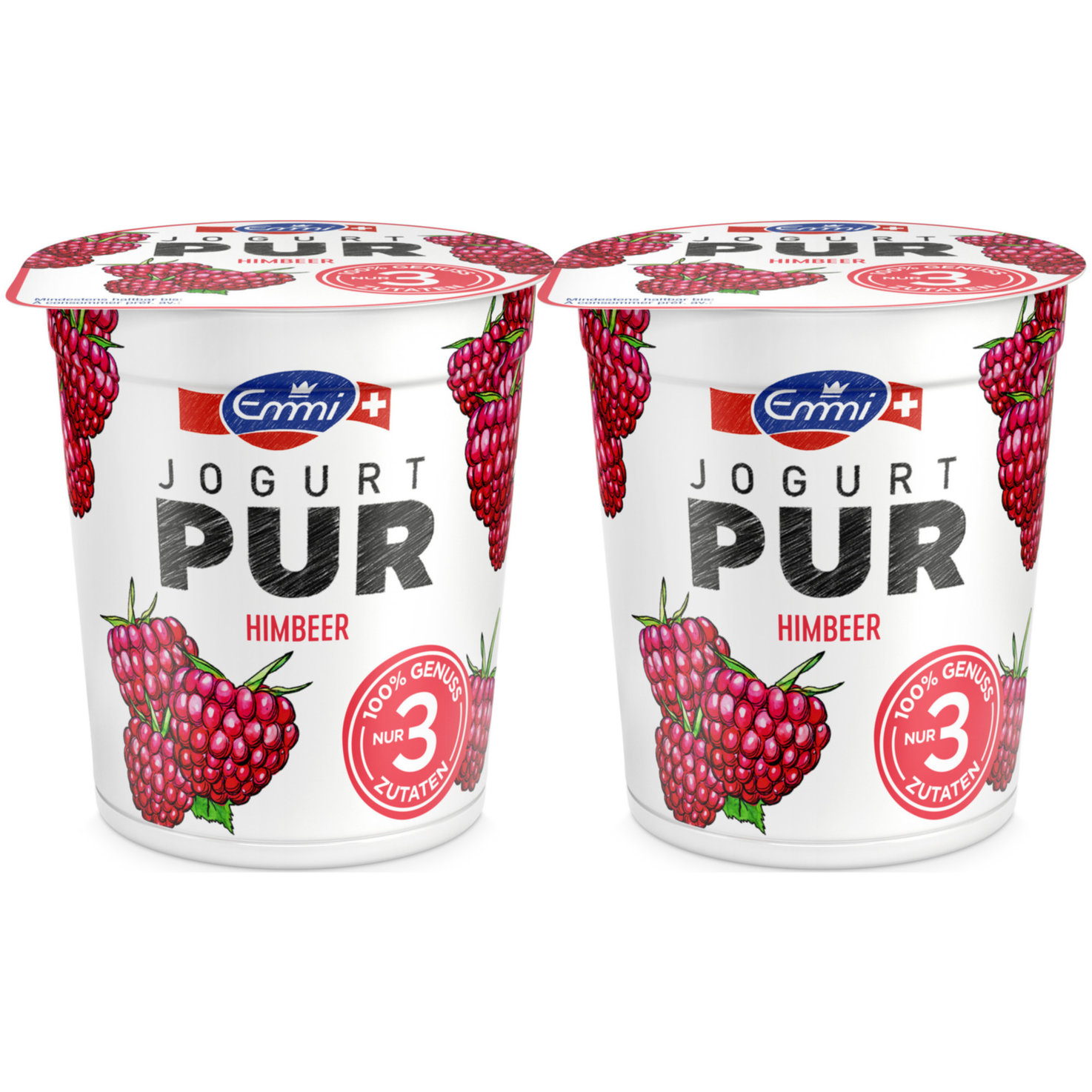 Emmi Joghurt Pur Himbeer 2x150g