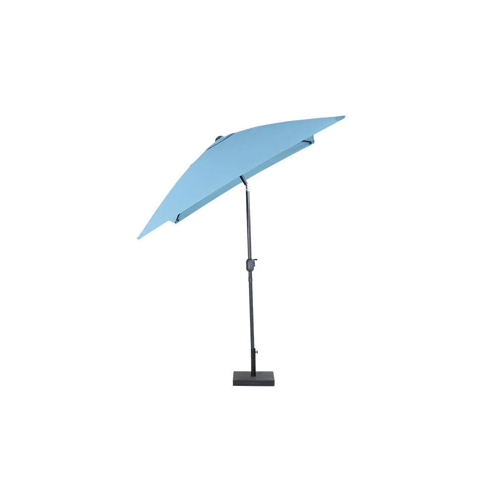 Parasol centré inclinable Tiago 300xH245x200cm bleu