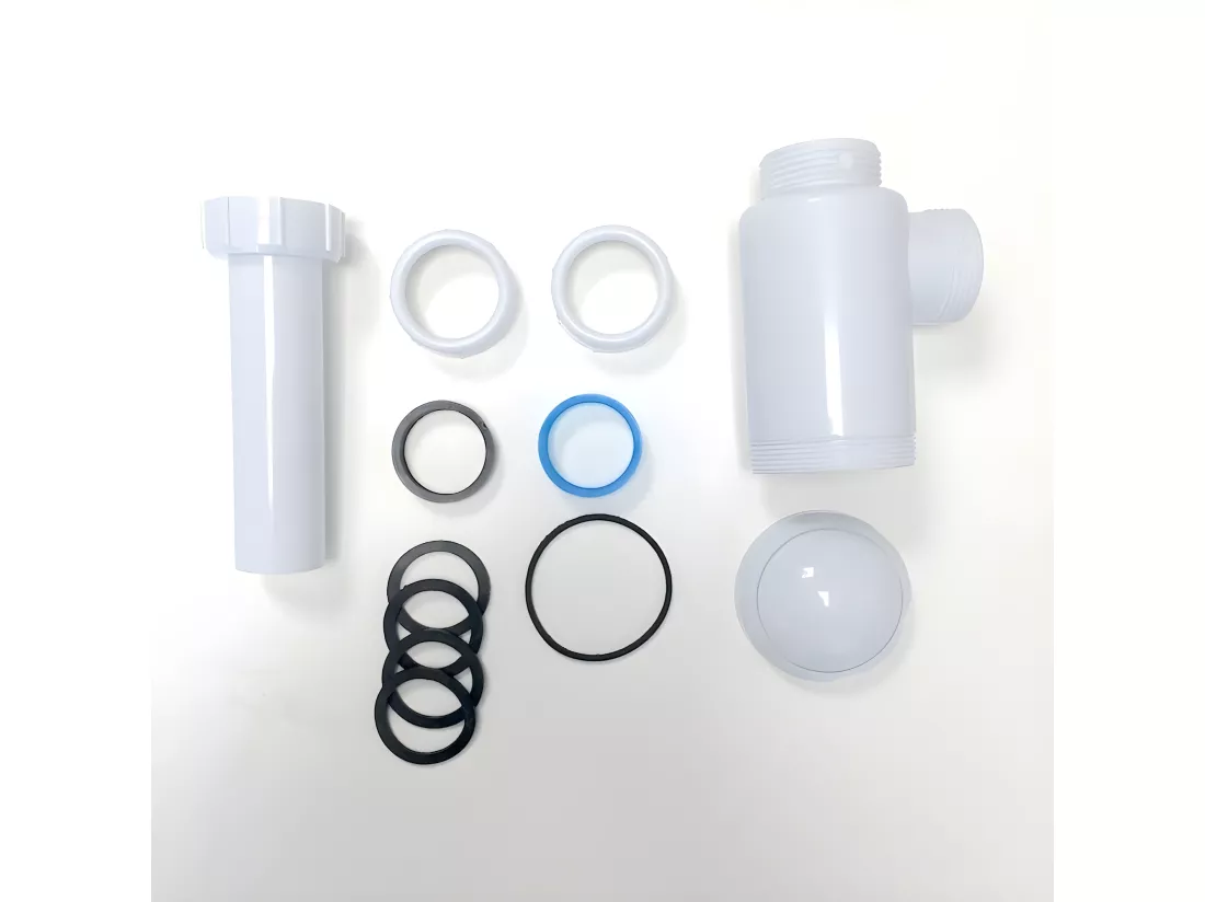 Siphon de lavabo réglable