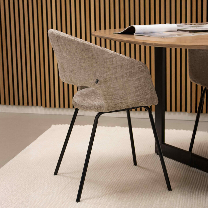 Eetkamerstoel - Mette beige | Modern design