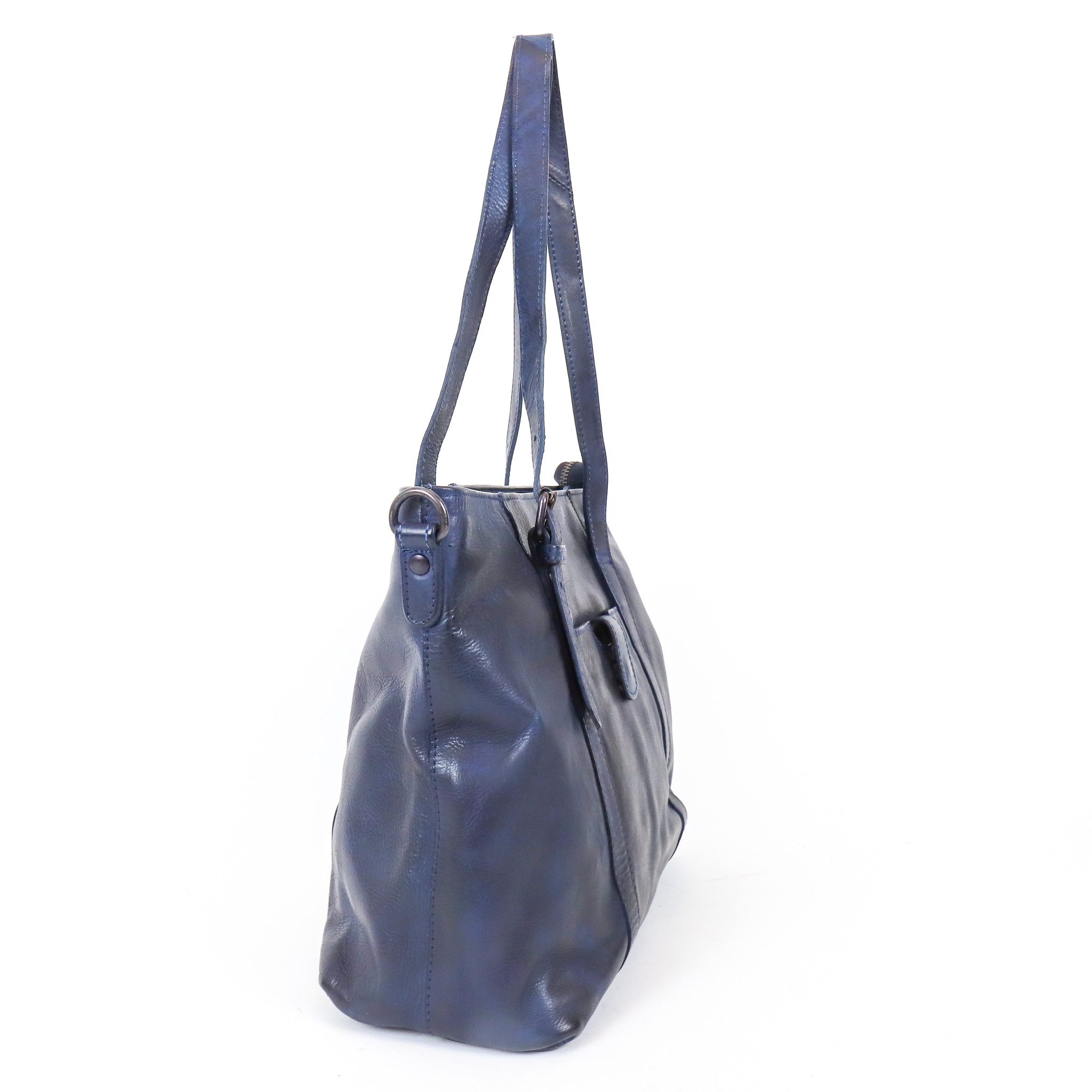 Bear Design Cow Lavato Schoudertas Anja Blauw CL36739