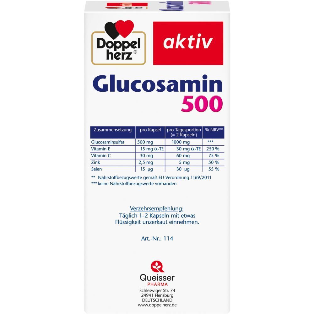 Doppelherz® aktiv Glucosamin 500 Kapseln