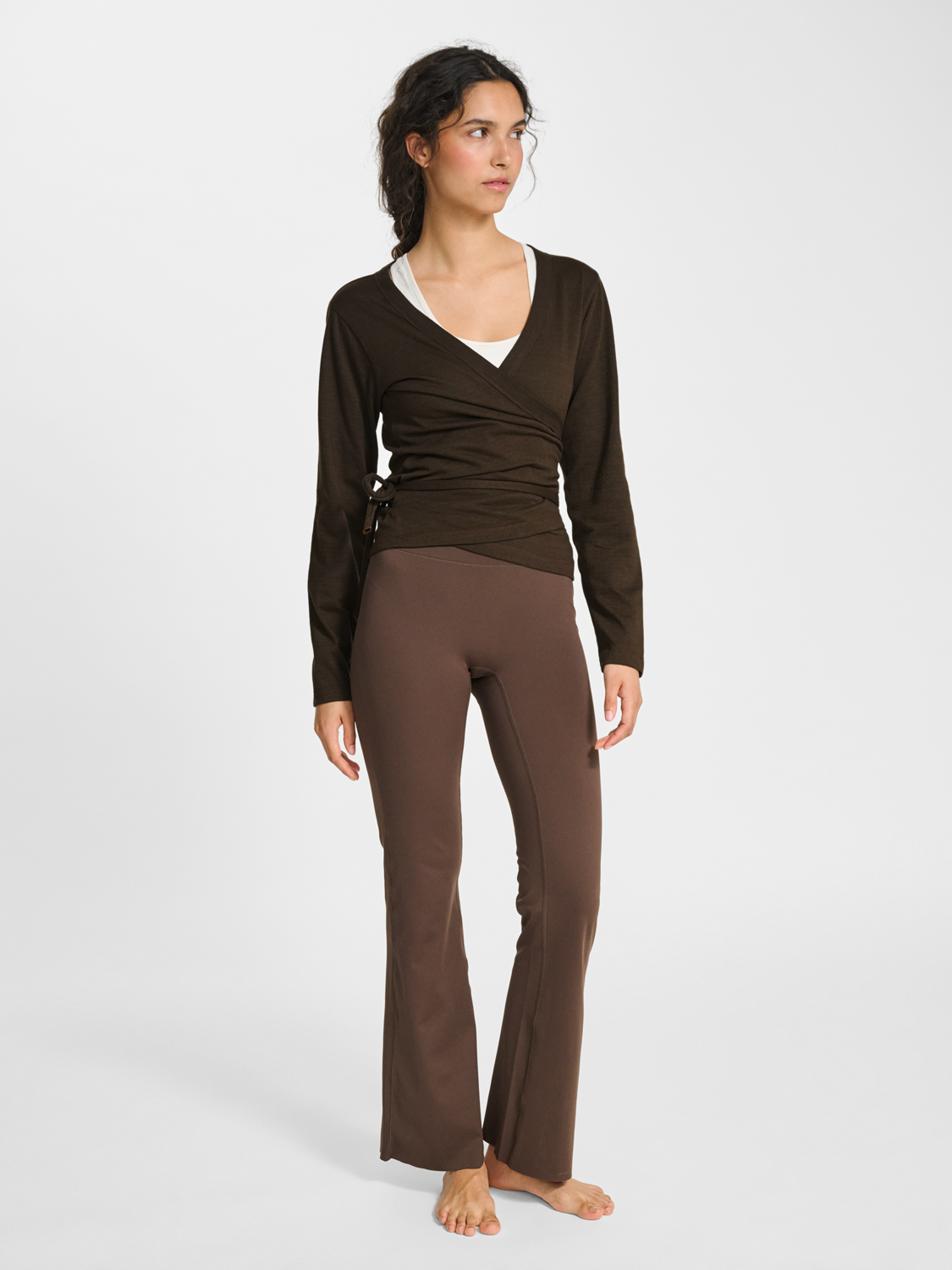 hmlYOGA CANJA WRAP BLOUSE