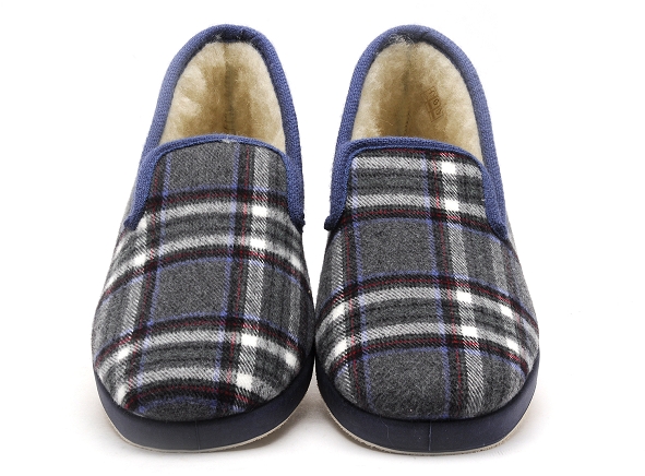 La maison de l espadrille chaussons homme 7735 6 gris