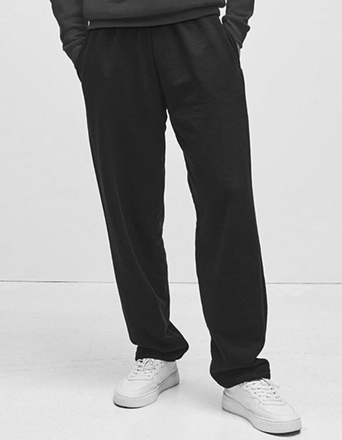 Fruit of the Loom | Classic Open Hem Jog Pants Black