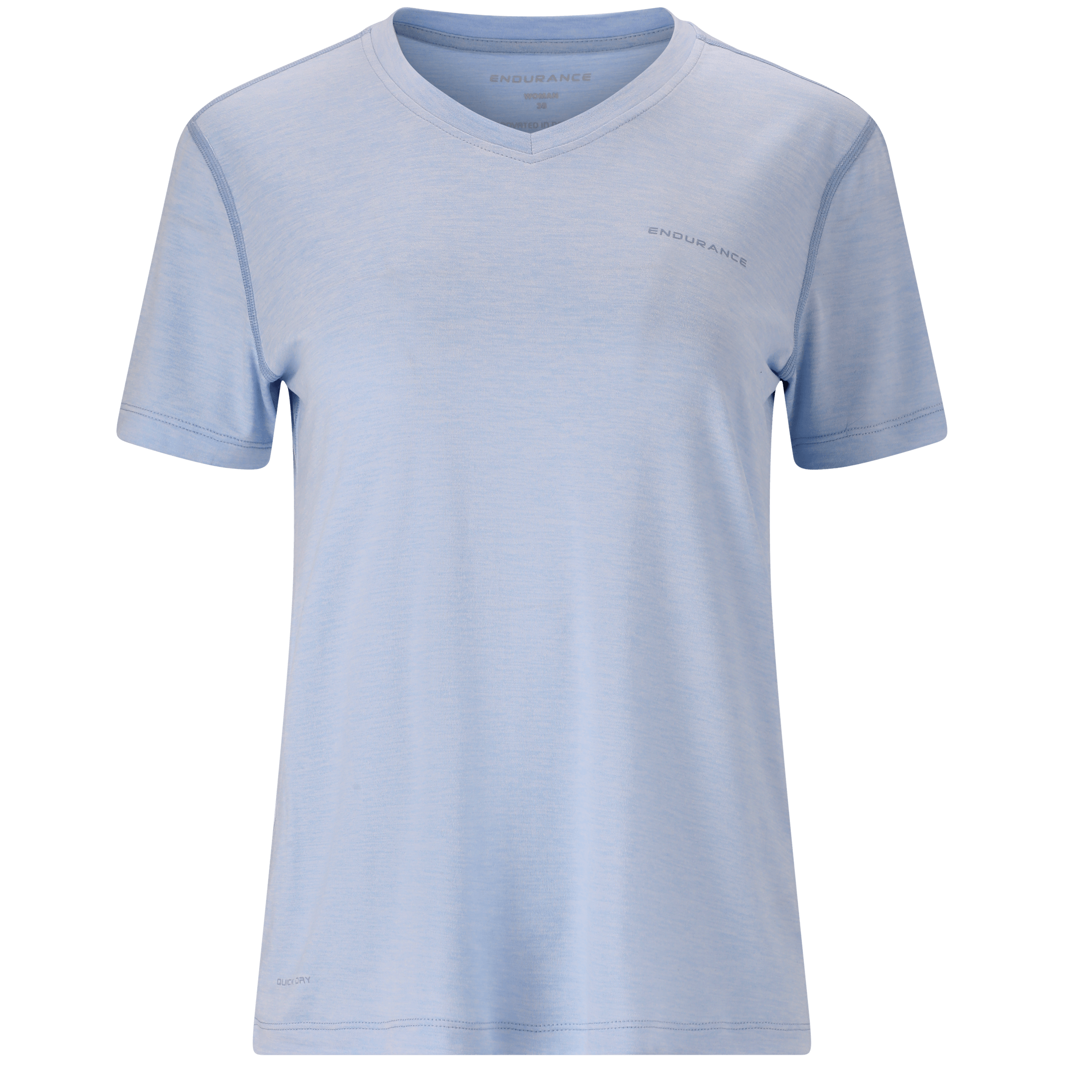 Endurance Aleaey W Melange S-S Tee - Treningstøy