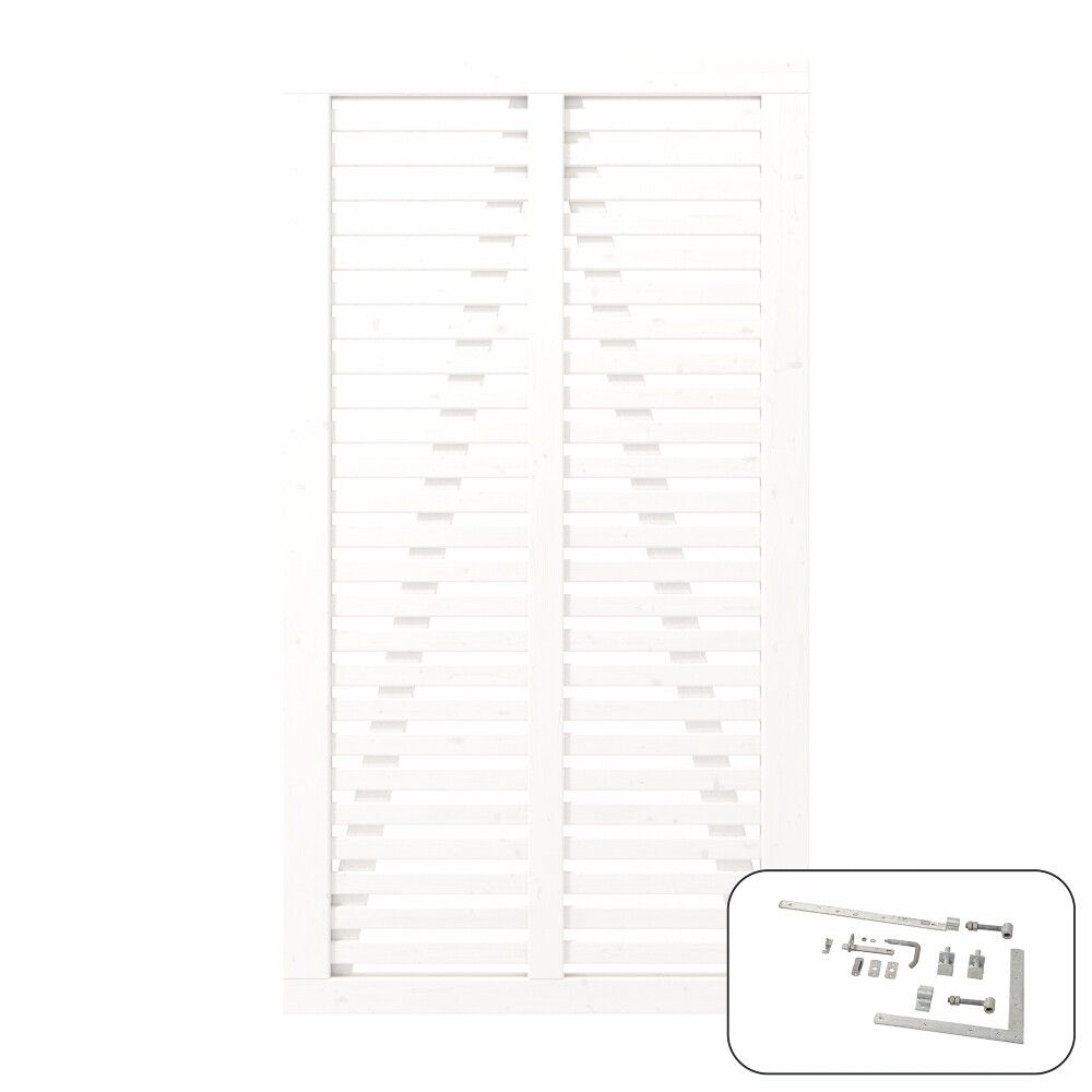 PORT PLUS HARMONI 100X180CM HVIT