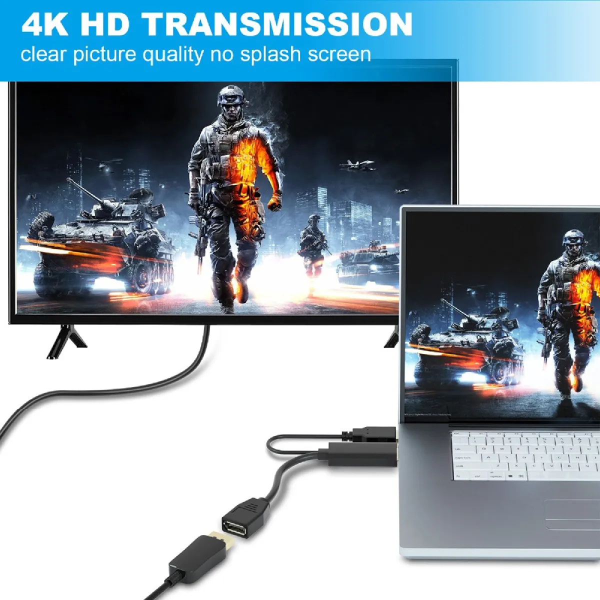 Universal Adaptateur HDMI vers DP