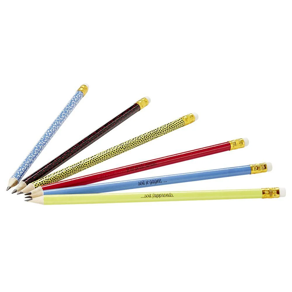 Crayons à papier x6