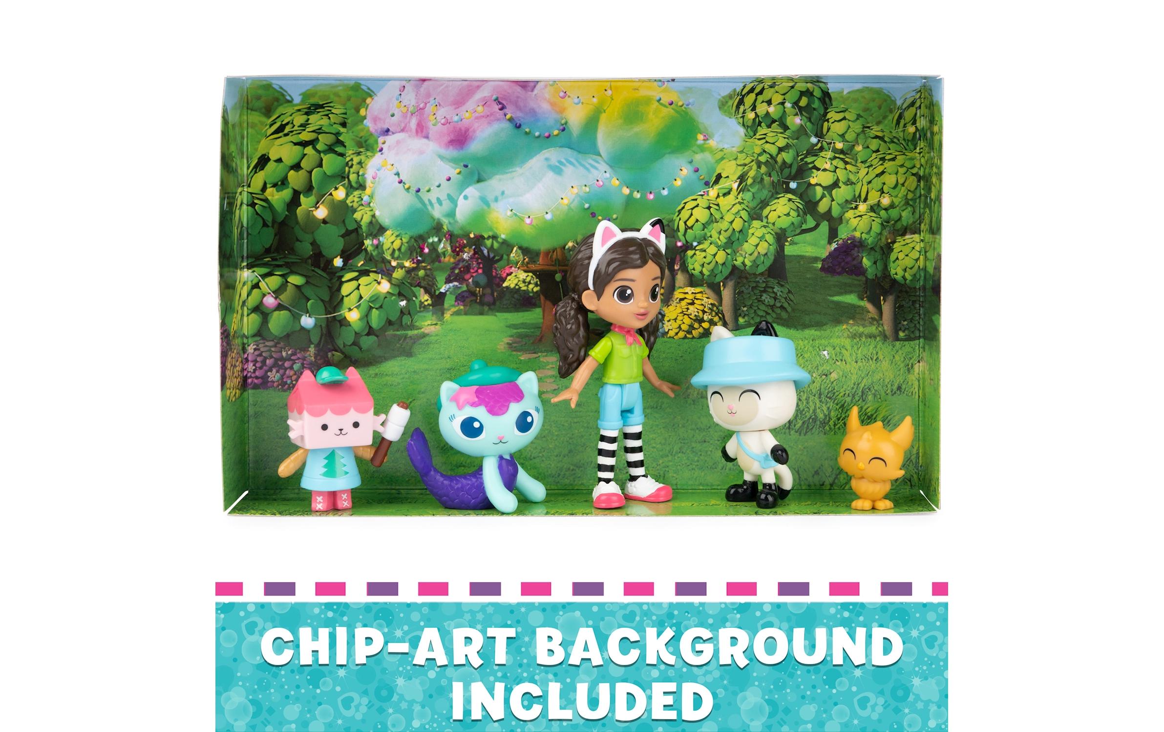 Spielfigurenset Gabby's Dollhouse CampingFigurenset der beliebten Animationsserie