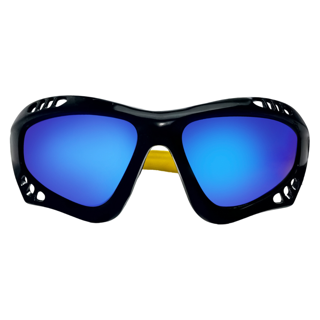 Glogglz Finz Gepolariseerde zonnebril - Black