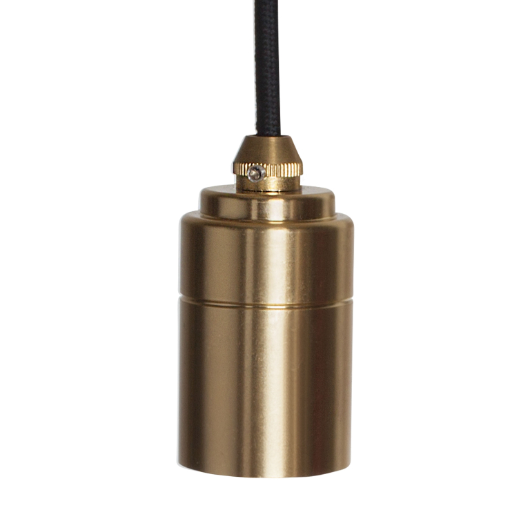 Tala LED E27 hanglamp Ø5 messing