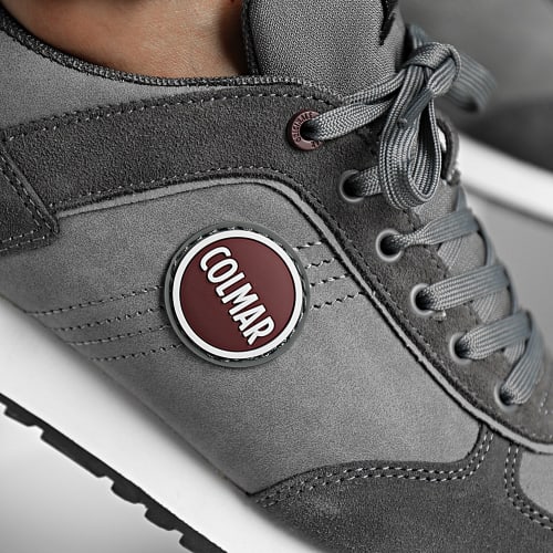 Baskets Travis Boost 017 Gray Burgundy
