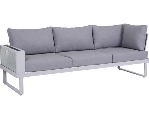 Garden Place Chiara 6-persoons tuinmeubelset bestaande uit: Tafel, aluminium, wit