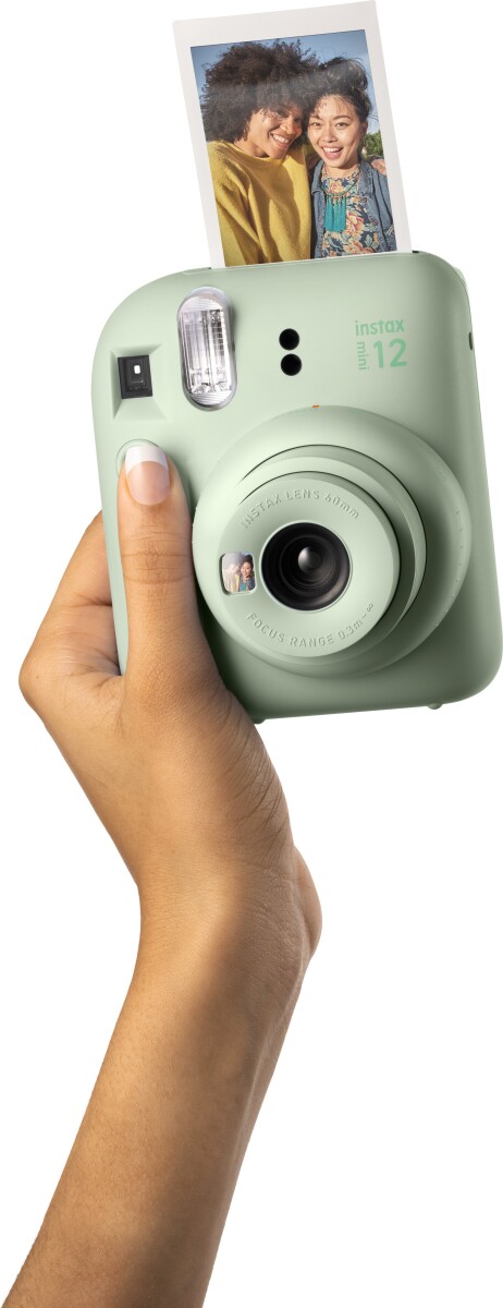 Fujifilm - Instax Mini 12 Instant Kamera - Lysegrøn