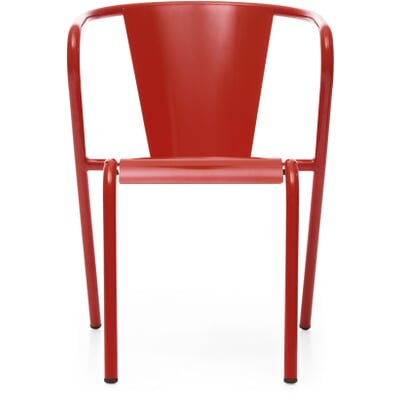 Stuhl Estoril, RAL 3013 Tomatenrot