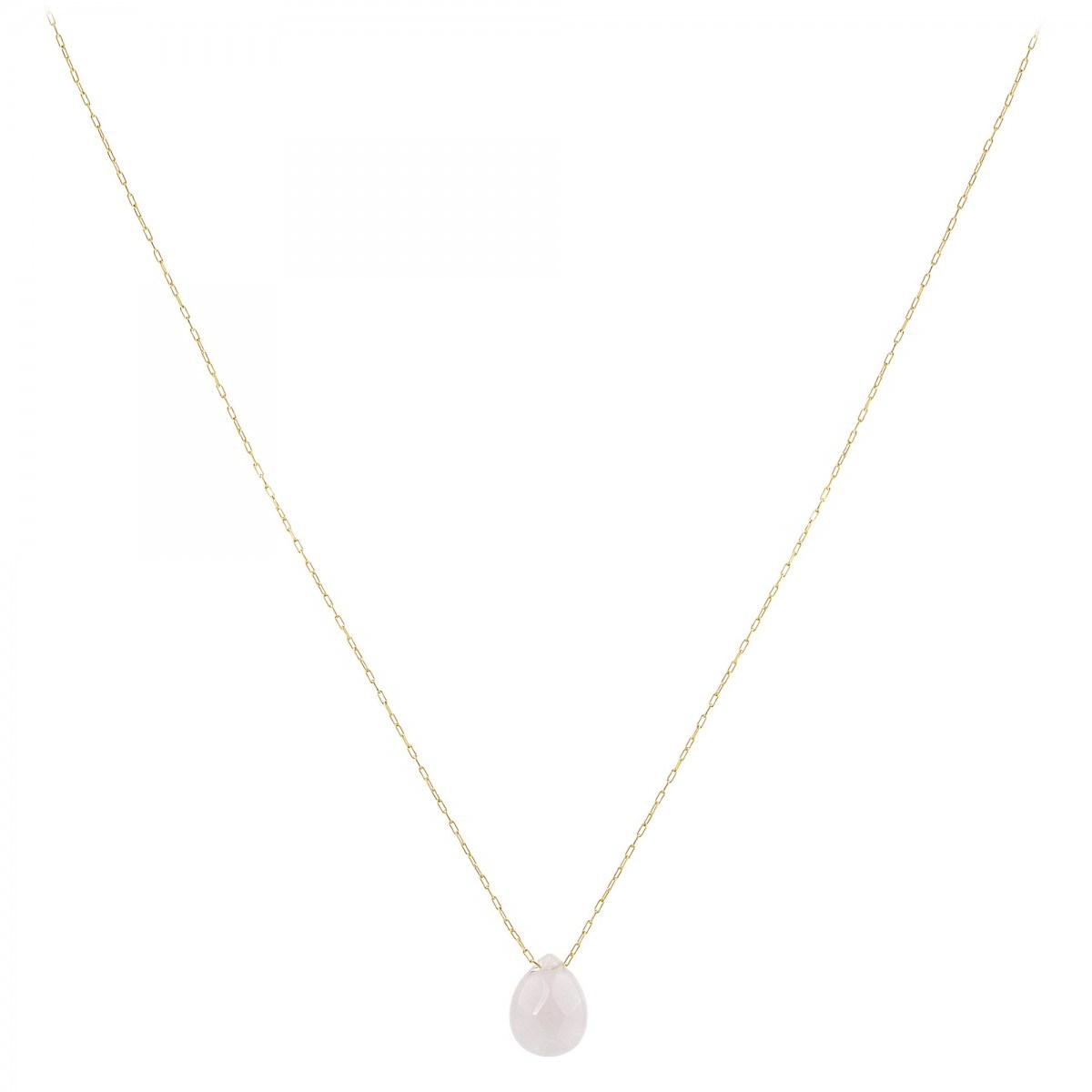 Collier SC Bohème orné d'un quartz rose