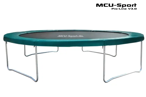 MCU-Sport Pro-line 4,3m Grøn Trampolin V3.0