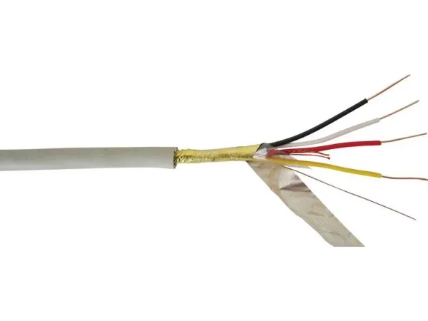 VOKA Kabelwerk 100800-00-500 Telefonkabel J-Y(ST)Y 2 x 2 x 0.6 mm Stengrå (RAL 7032) 500 m