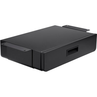 Tiroir de bureau sous table, noir