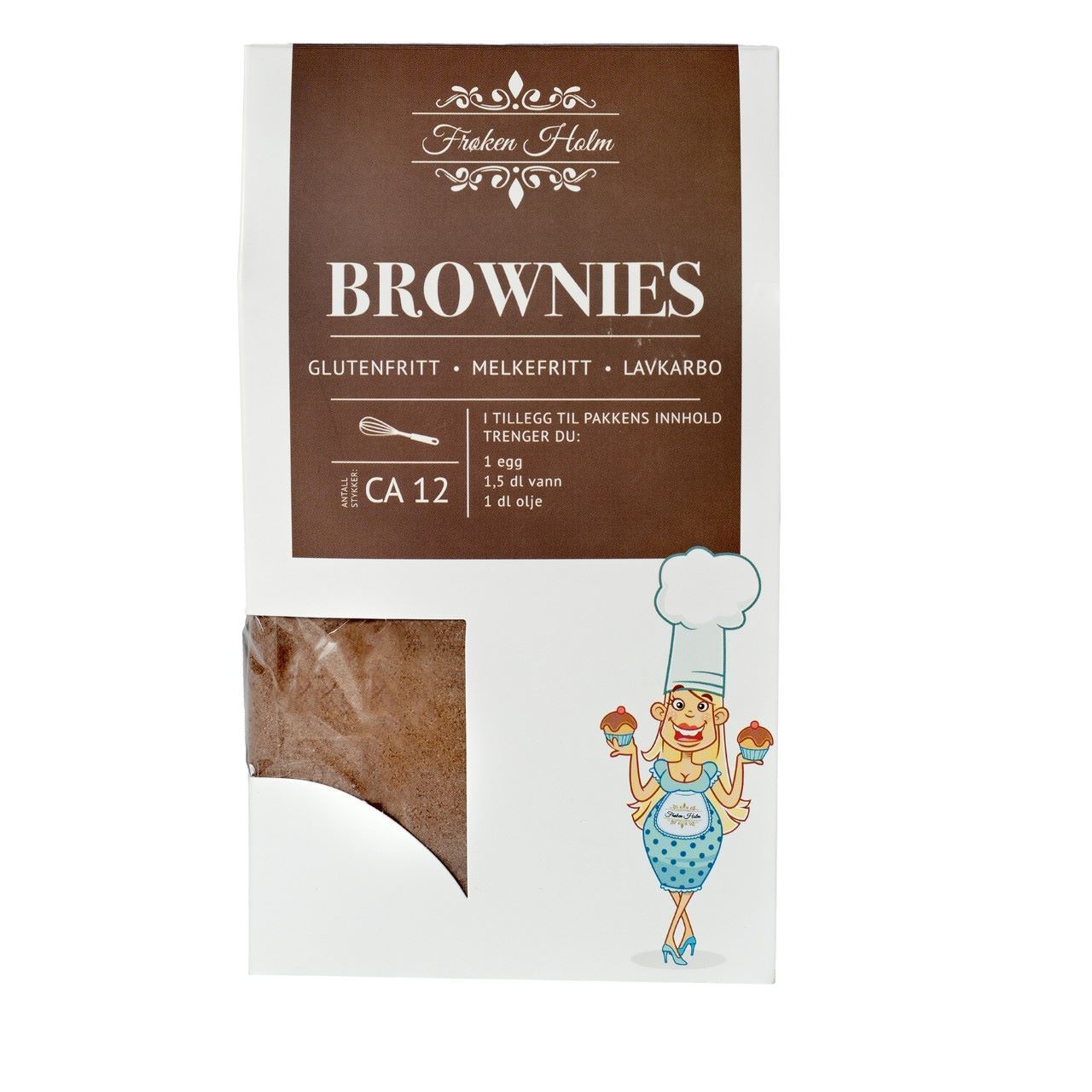 Frøken Holm Brownies-mix