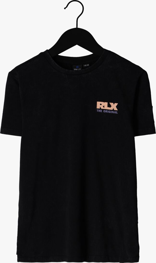 RELLIX zwarte rellix t-shirt t-shirt ss rlx backprint