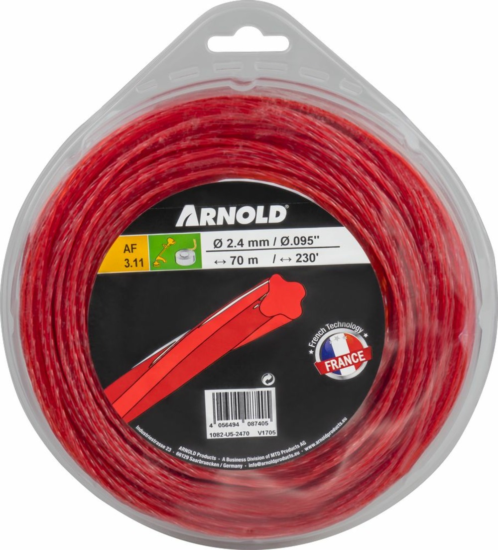Fil nylon af 3.11 2,4mm 70,1m