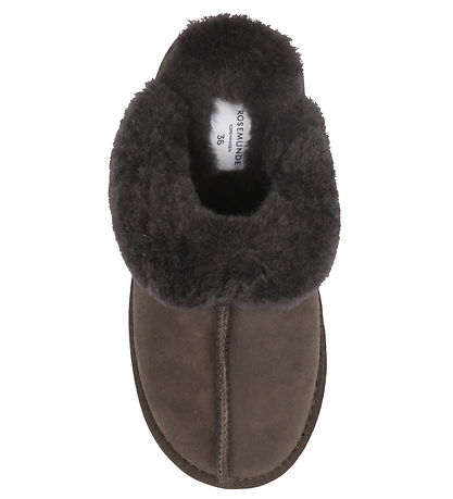 Rosemunde Hausschuhe - Wildleder - Kaffee Brown