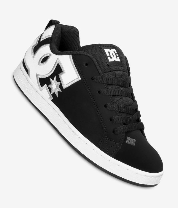 DC Court Graffik Schuh women (black white stencil)