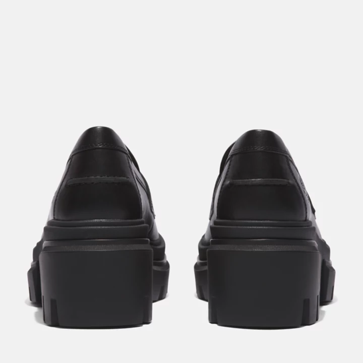 Mocassin pour femme en noir