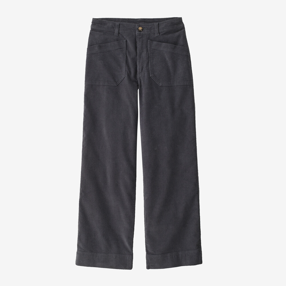 Cordhose für Damen mit weitem Bein